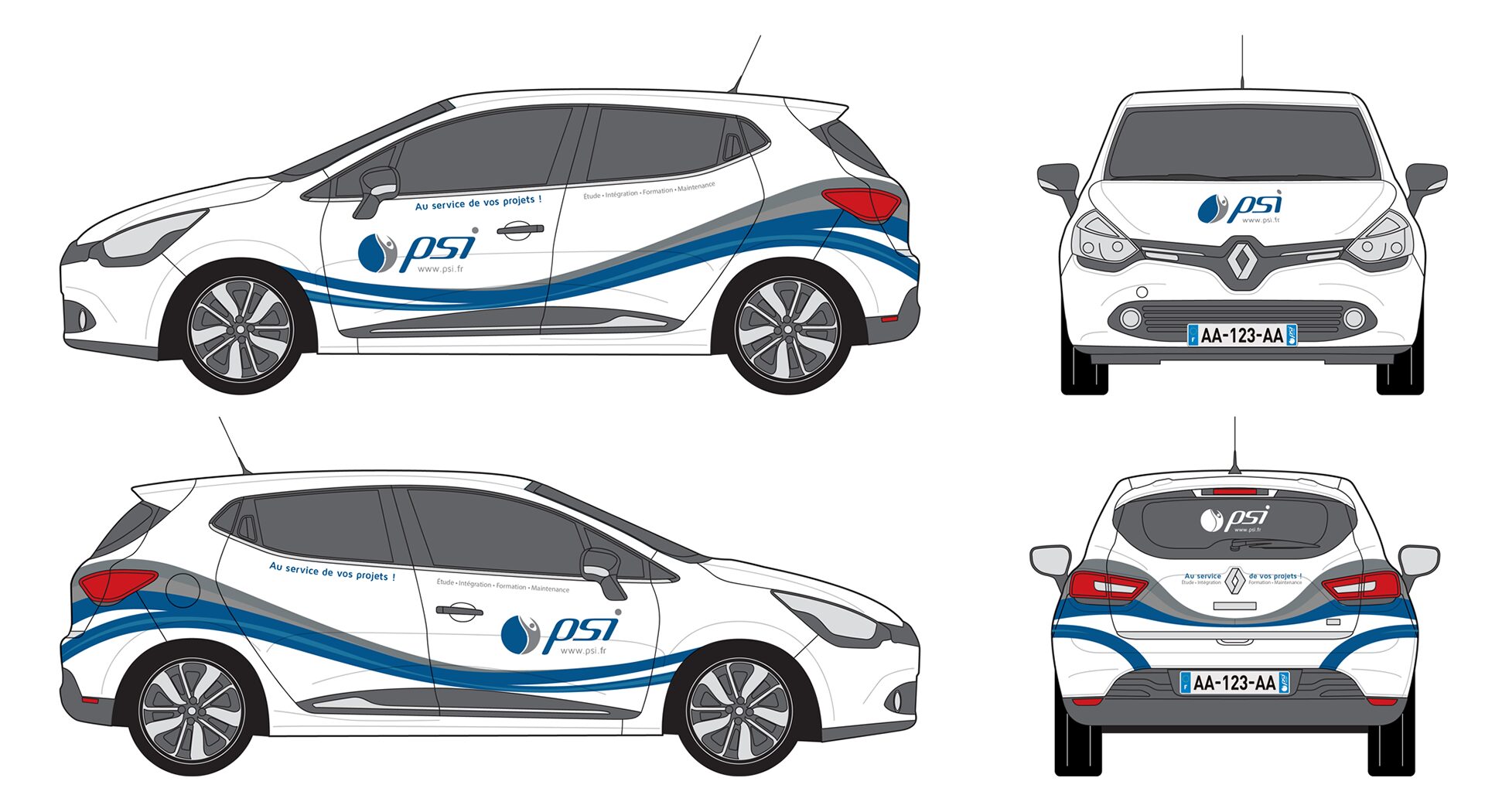 PSI Clio Maquette Brel 1